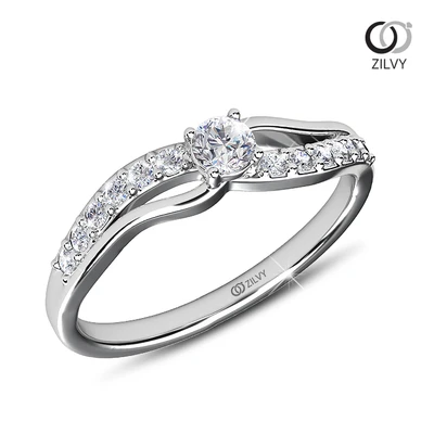 แหวนเพชร Estelle Pavé