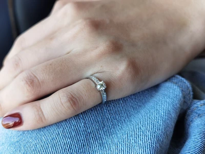 แหวนเพชร Grace Pavé