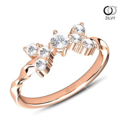 แหวนเพชร Josette Cluster