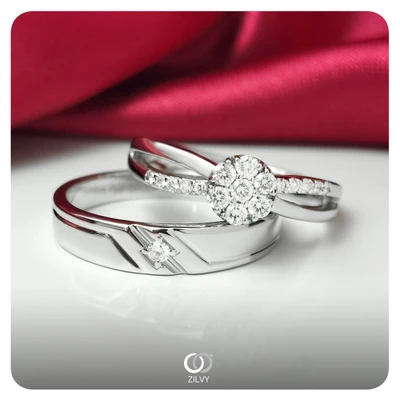 แหวนเพชร Venetia Cluster