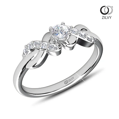 แหวนเพชร Mila Twist