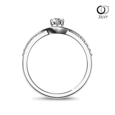 แหวนเพชร Riviera Twist