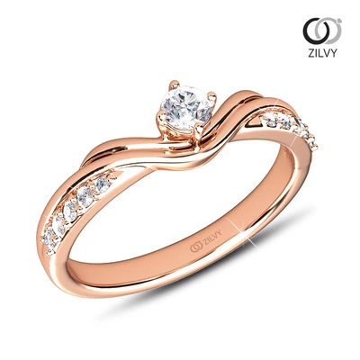 แหวนเพชร Riviera Twist