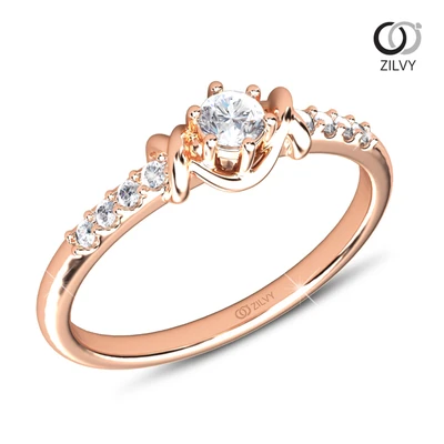 แหวนเพชร Selene Twist