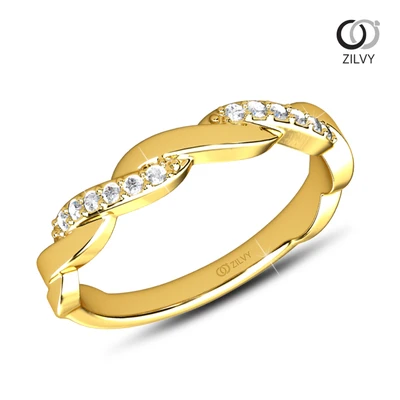 แหวนเพชร Elise Twist