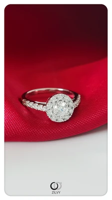 แหวนเพชร Iris Aura