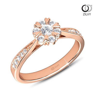 แหวนเพชร Ember Cluster