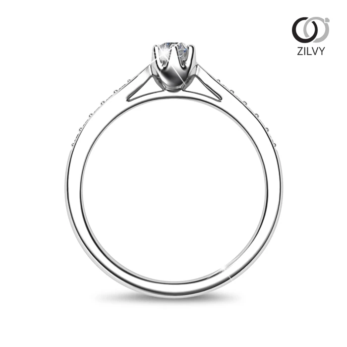 Clarisse Side Stone — Real piece