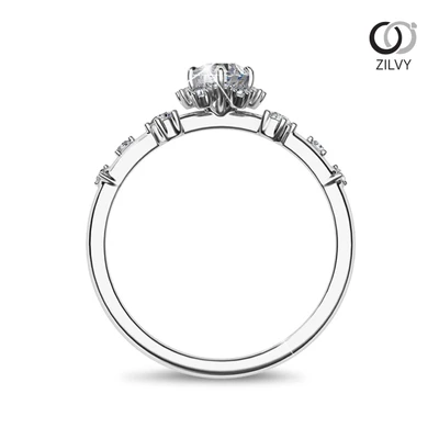 แหวนเพชร Delphine Cluster