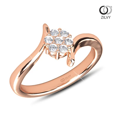 แหวนเพชร Lena Cluster