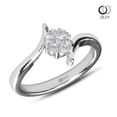 แหวนเพชร Lena Cluster