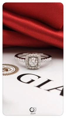 แหวนเพชร Lisette Aura