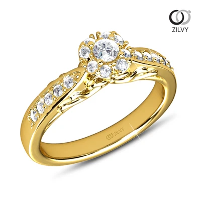 แหวนเพชร Louisa Cluster