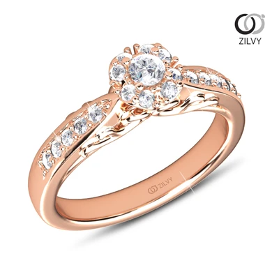 แหวนเพชร Louisa Cluster