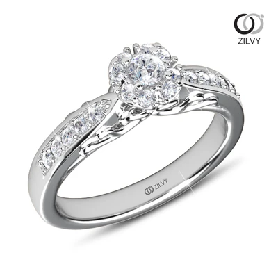 แหวนเพชร Louisa Cluster