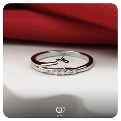 แหวนเพชร Violette Band