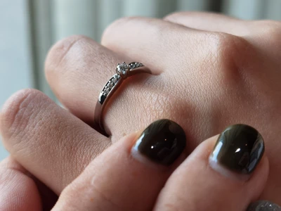 แหวนเพชร Olympe Duo