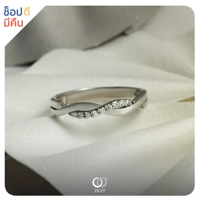 แหวนเพชร Primrose Twist