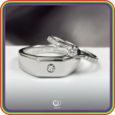 แหวนเพชร Astrid Duo