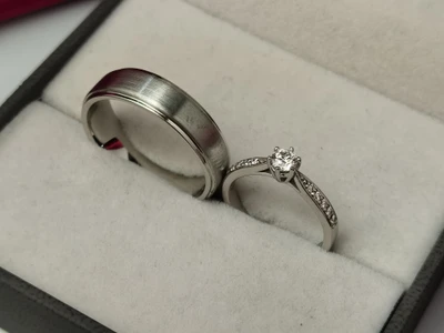 แหวนเพชร Calla Duo