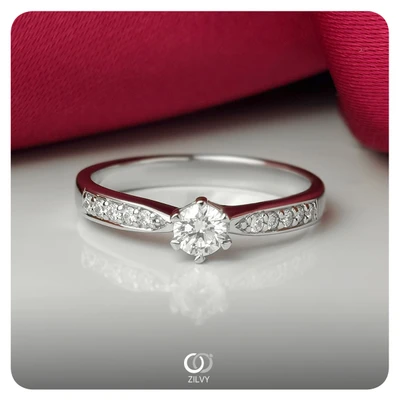 แหวนเพชร Delphine Duo