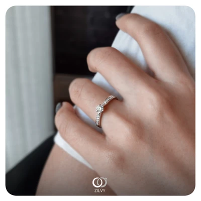 แหวนเพชร Delphine Duo