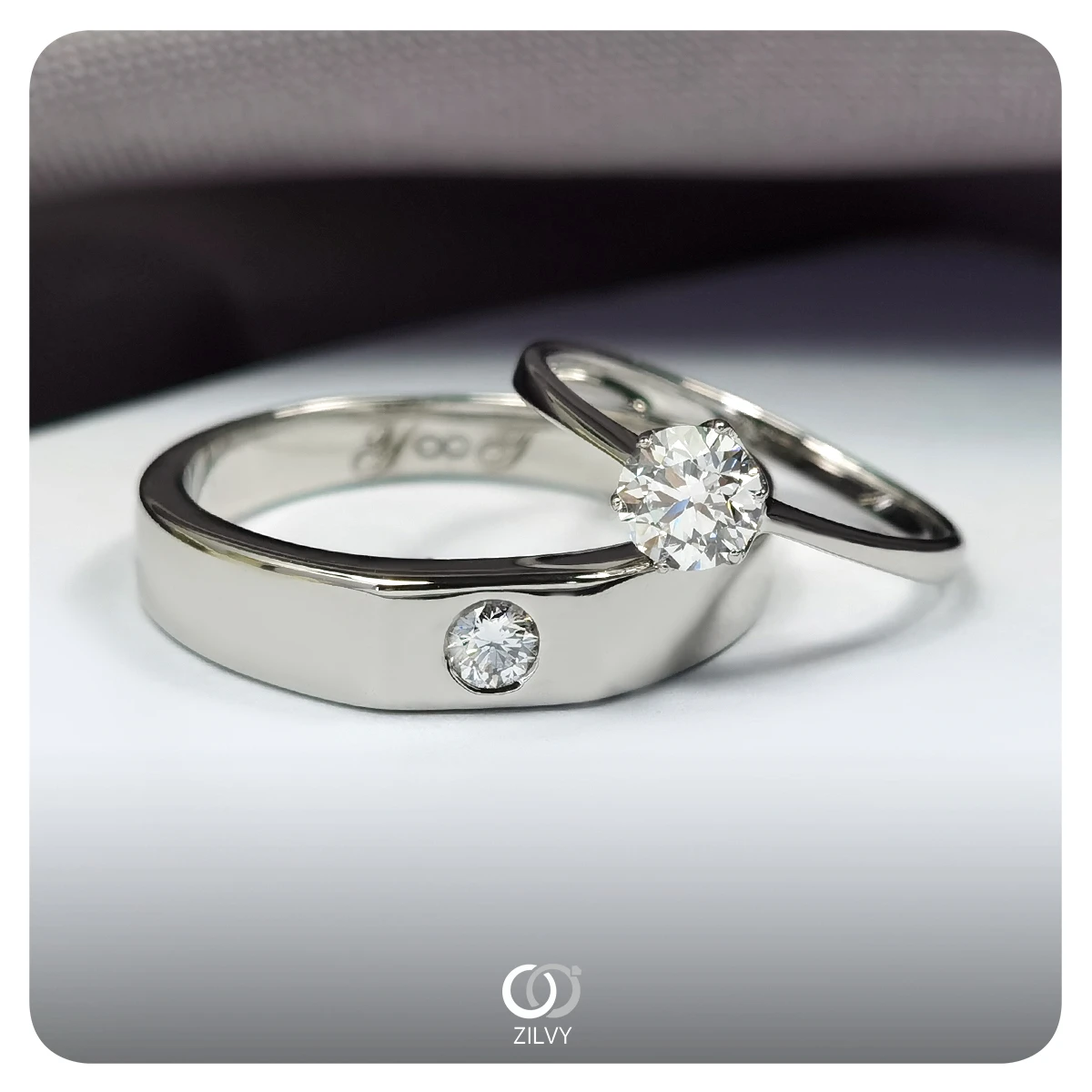 Evangeline Solitaire — Real piece