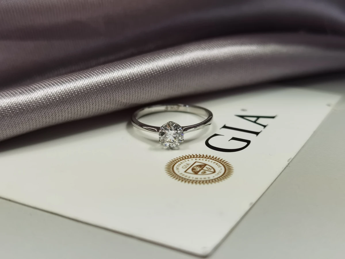 Evangeline Solitaire — Real piece