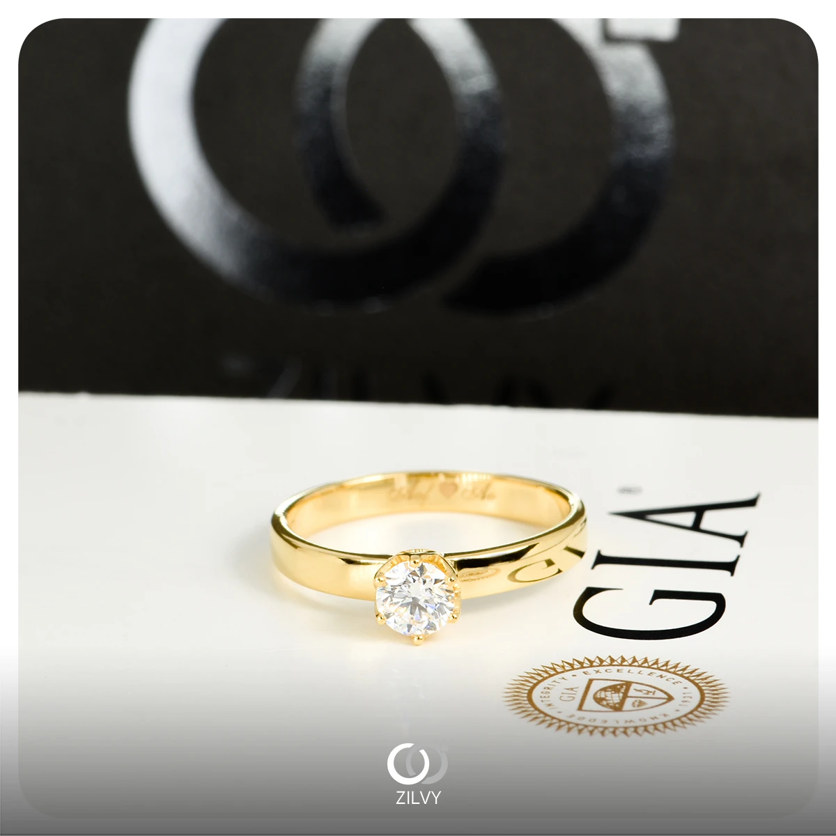 Lisette Solitaire — Real piece