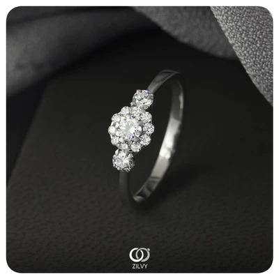 แหวนเพชร Marcelle Halo