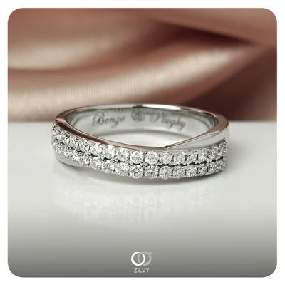 แหวนเพชร Paloma Pavé