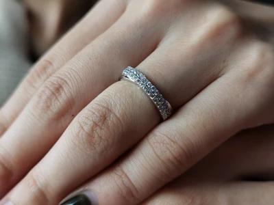 แหวนเพชร Paloma Pavé