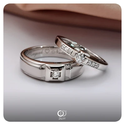 แหวนเพชร Reine Duo