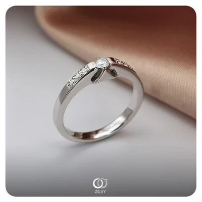 แหวนเพชร Reine Duo