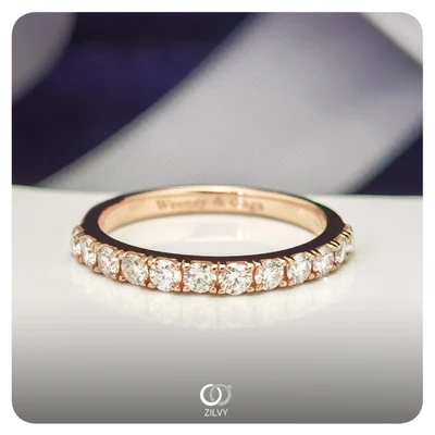 แหวนเพชร Saskia Channel