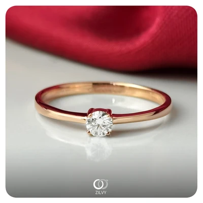 แหวนเพชร Perla Solitaire