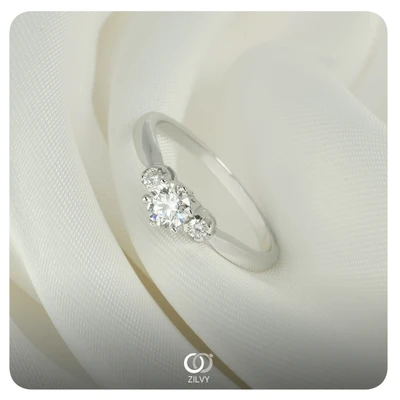 แหวนเพชร Zinnia Duo