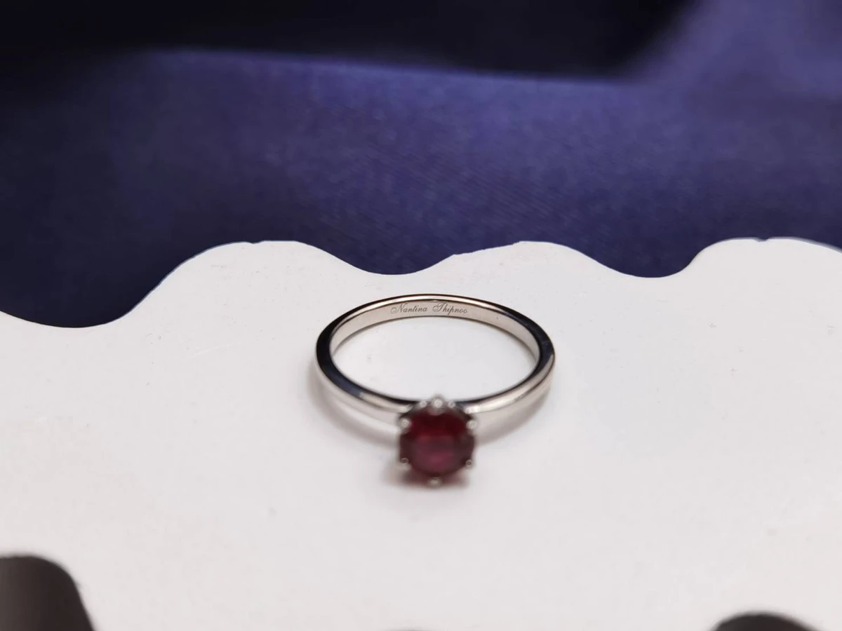 Adeline Solitaire — Real piece