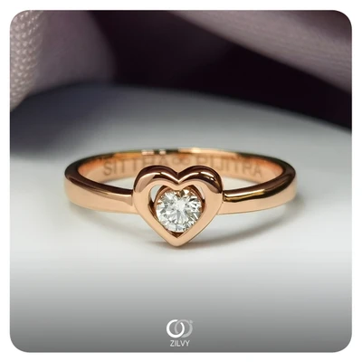 แหวนเพชร Lilac Solitaire