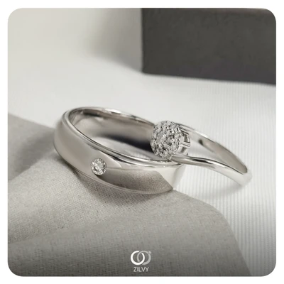 แหวนเพชร Luna Cluster