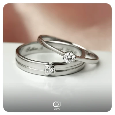 แหวนเพชร Sable Solitaire