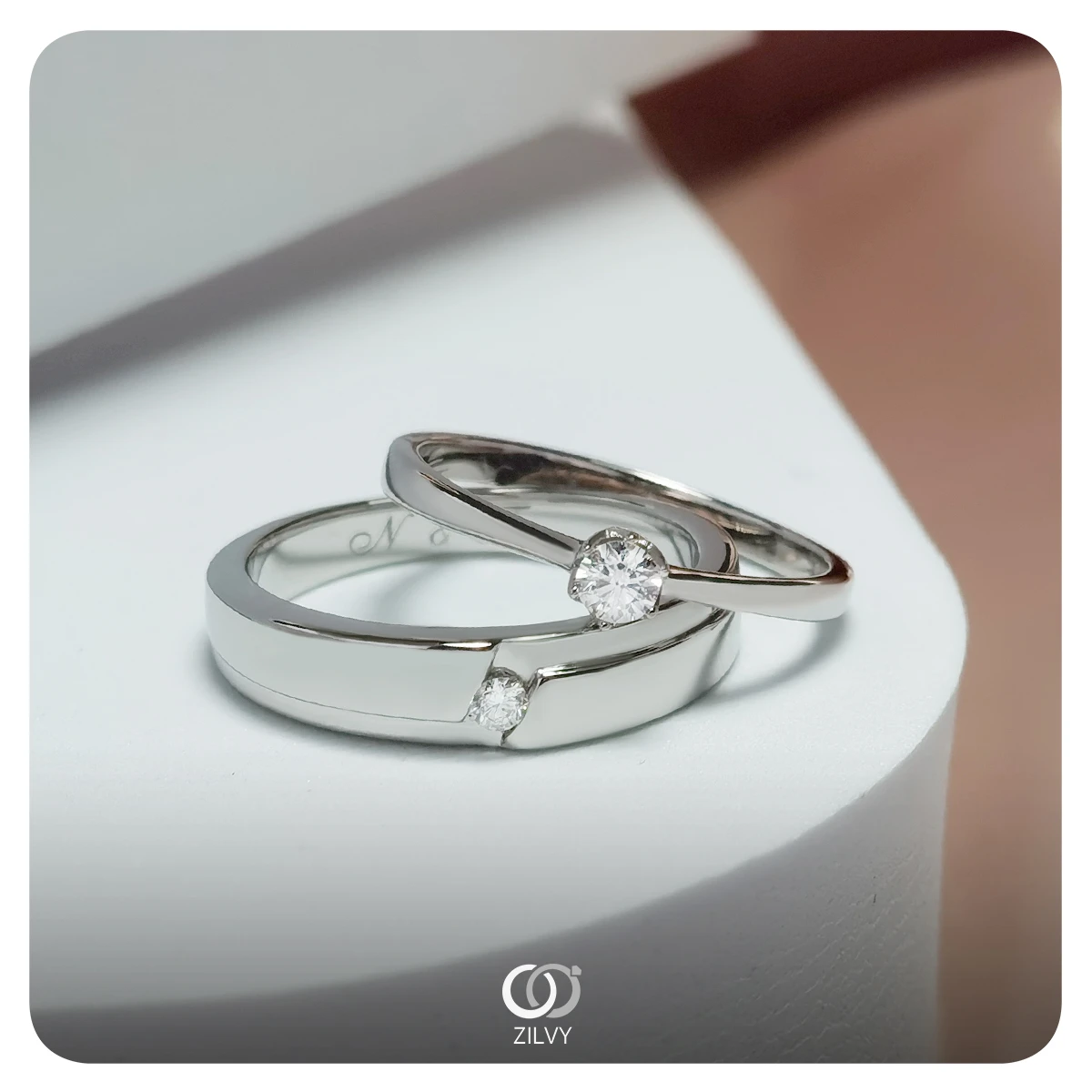 Brielle Solitaire — Real piece