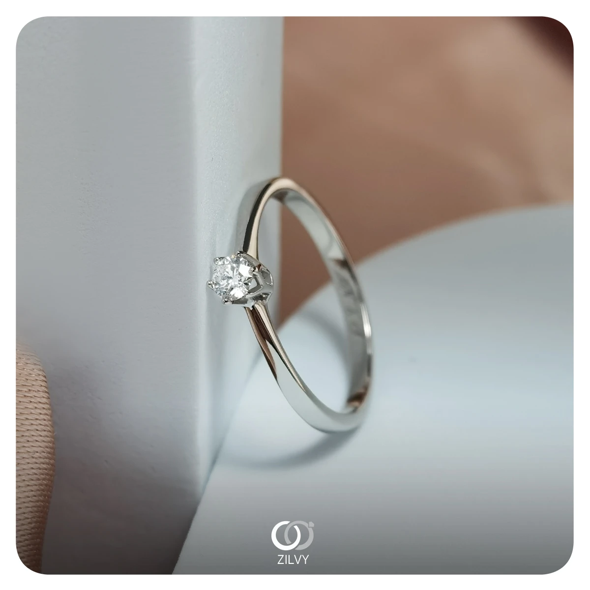 Brielle Solitaire — Real piece