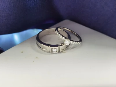 แหวนเพชร Celine Duo