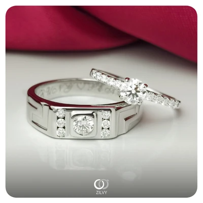 แหวนเพชร Claire Duo