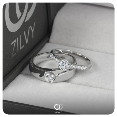 แหวนเพชร Dahlia Pavé