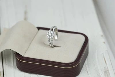 แหวนเพชร Freya Halo