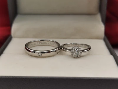 แหวนเพชร Isolde Cluster