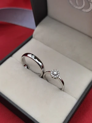 แหวนเพชร Isolde Cluster