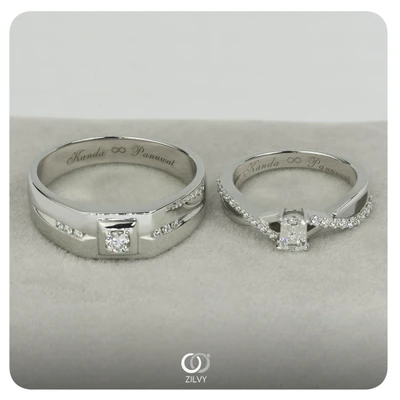 แหวนเพชร Evangeline Twist